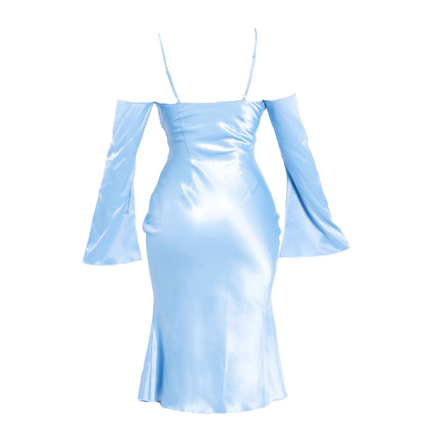 Cinderella Silk Blue Dress